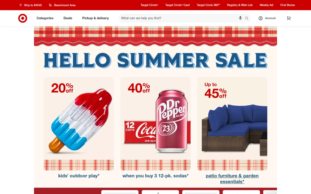 Target project interface preview